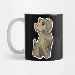 Lavender Watercolor Weimaraner Mug